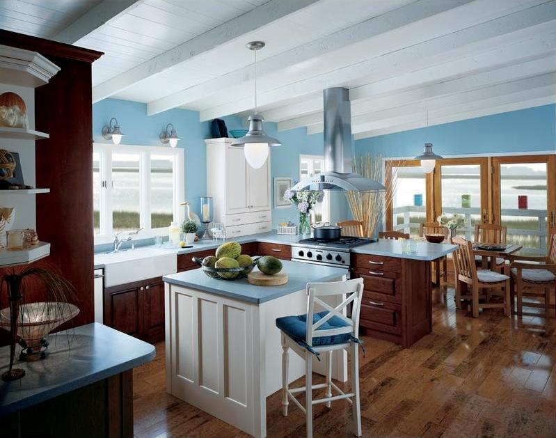 Promoteinterior: Blue Kitchens
