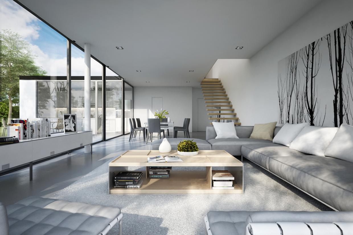 Living Room Modern Design 25 Modern Living Rooms With Cool, Clean Lines
