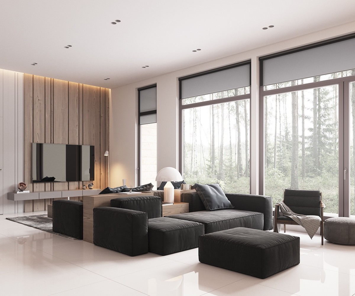 Twoscore Gorgeously Minimalist Living Rooms That Respect Amount Inwards Simplicity - Get Idea Design