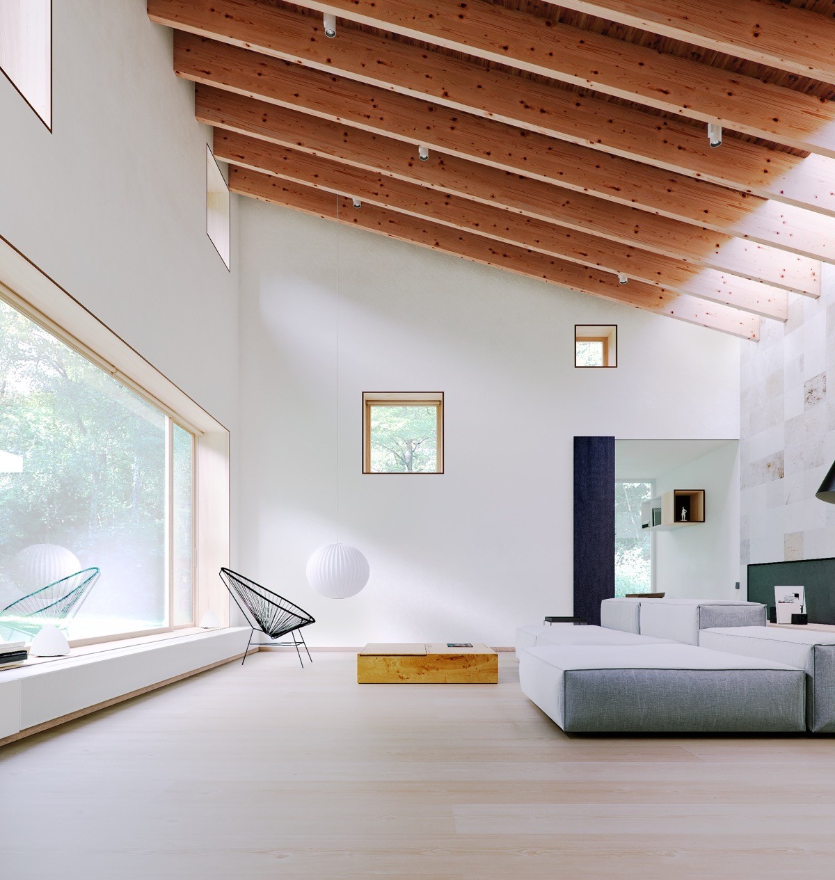 40 Gorgeously Minimalist Living Rooms That Find Substance in Simplicity - Our Beautiful House