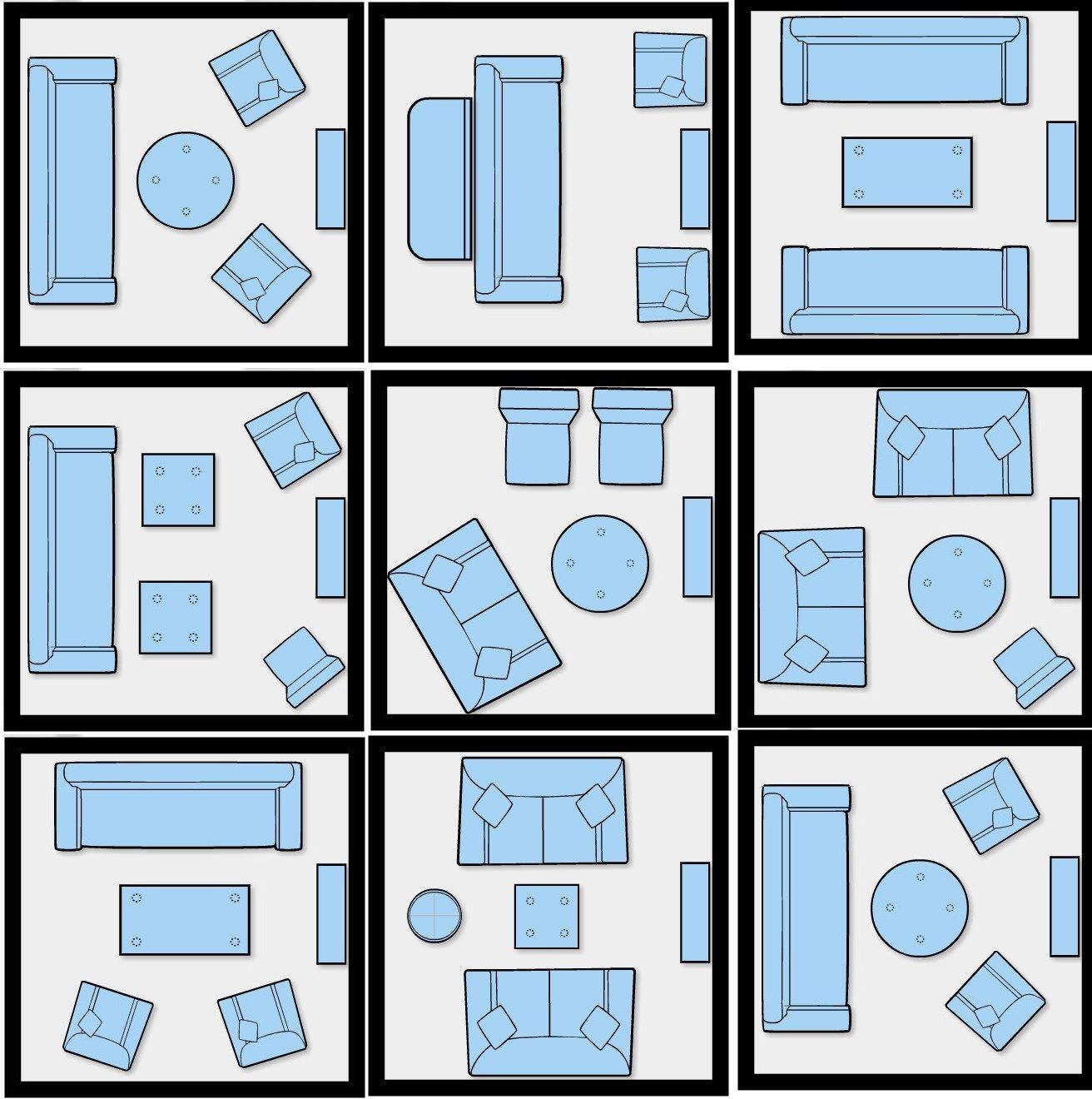 Tiny Living Room Layout