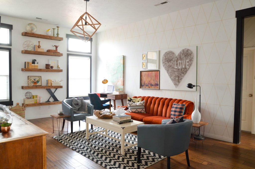 Elegant Vintage Living Room