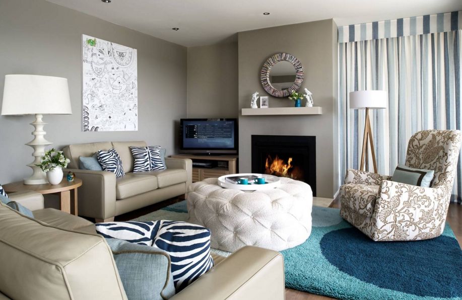 Using Taupe To Create A Stylish, Family-Friendly Living Room
