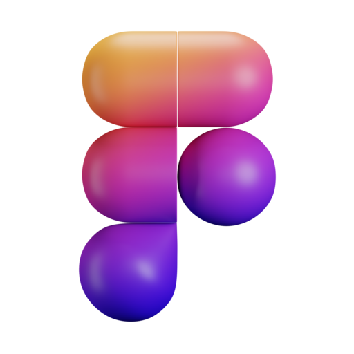 Figma Pictogram In 3D Icons Gradient