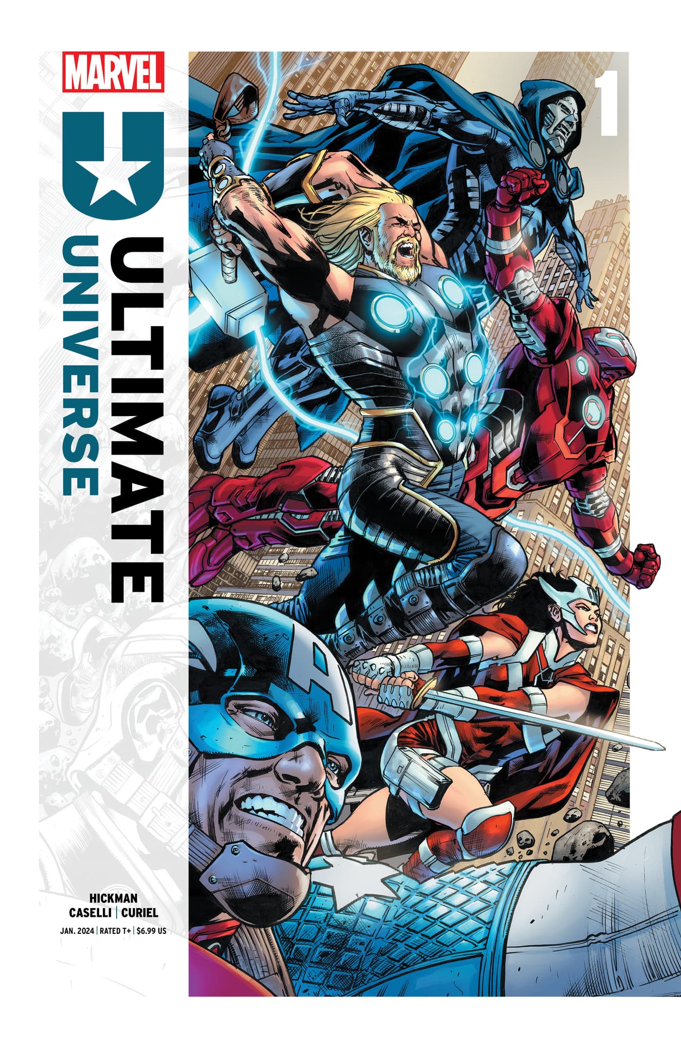 New Cover And Interior Artwork From Jonathan Hickman And Stefano Caselli&#39;s &#39;Ultimate Universe...