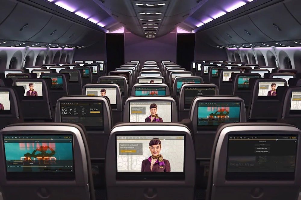 Etihad Unveils New Boeing 787 Enterprise Class Suite