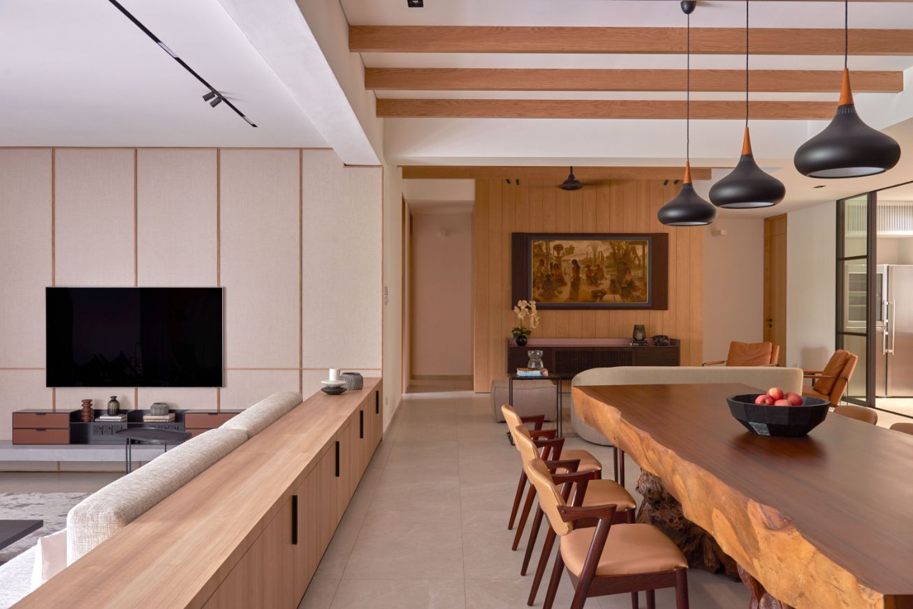 Minimalist Living Room Design Singapore | Cabinets Matttroy