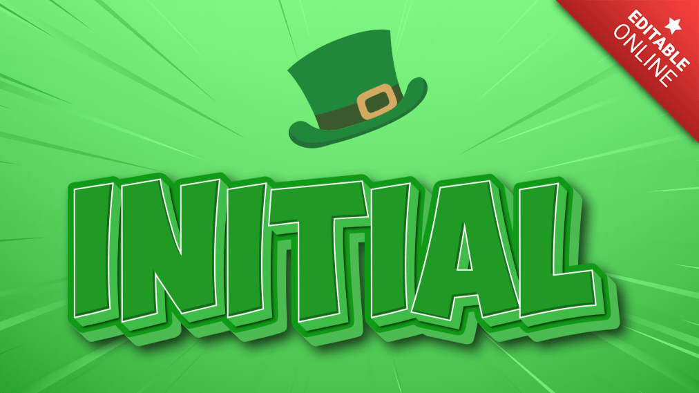 Initial | Irish | Text Effect Generator