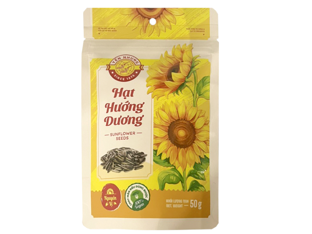 Hạt Hướng Dương Yến Nhung Gói 50g Tại Bách Hóa XANH