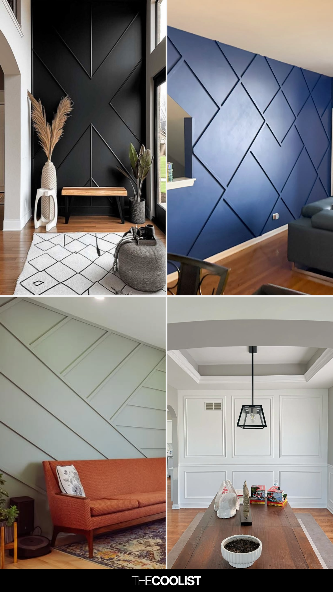 21 Unexpectedly Chic Accent Wall Ideas for Living Rooms That Look Straight From a Magazine