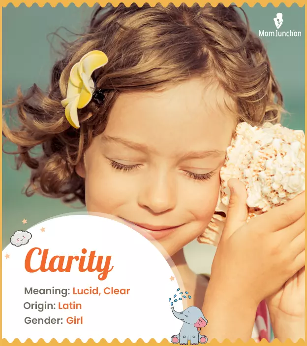 Clarity: Meaning, Origin, Popularity