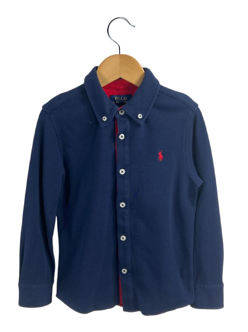 Camisa Polo Ralph Lauren Tecido Azul Marinho - CGZA181 Original | Etiqueta Única