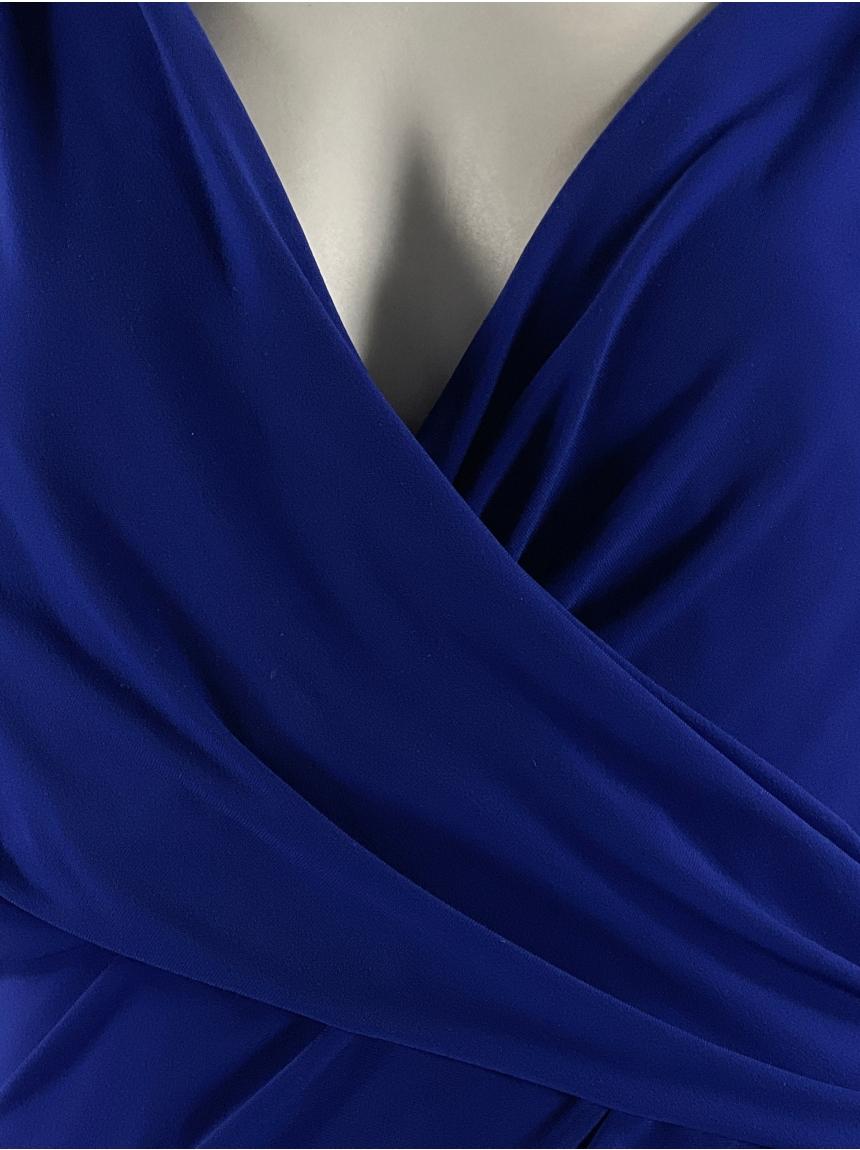 Vestido Lauren Ralph Lauren Tecido Azul - ORM20 Original | Etiqueta Única