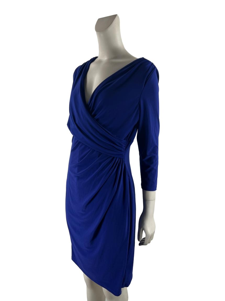 Vestido Lauren Ralph Lauren Tecido Azul - ORM20 Original | Etiqueta Única