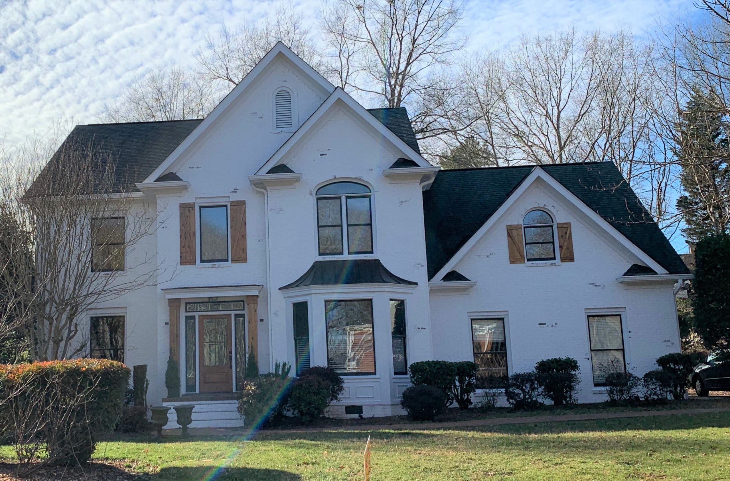 Lime Wash Exterior Brick