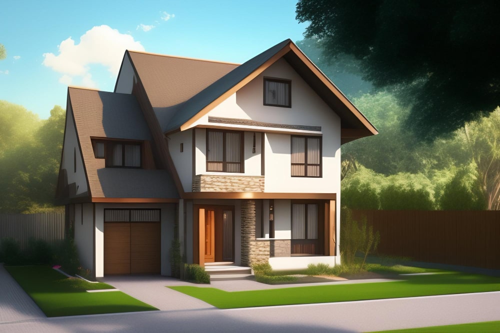 Exterior House Painting Colour Combination
