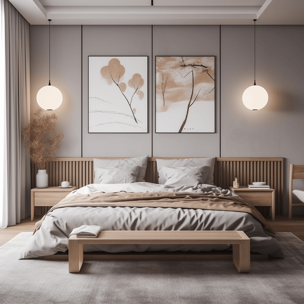 Japandi Bedroom Ideas: Convert your bedroom a Tranquil Retreat - CliccDesign