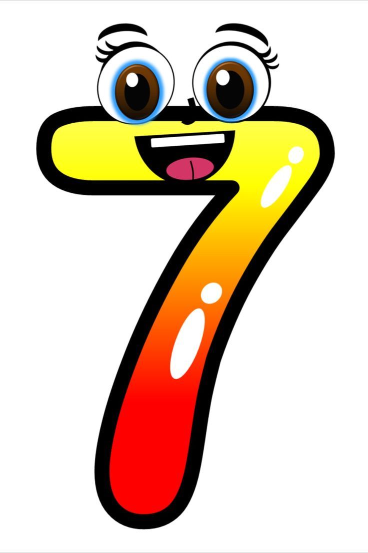Number Seven Clipart