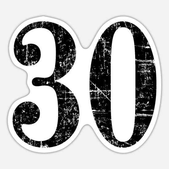 Number 30 Clipart Transparent Background, Luxury 3d Number 30 - Clip Art Library