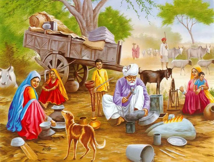Village Life Clipart - Clipground
