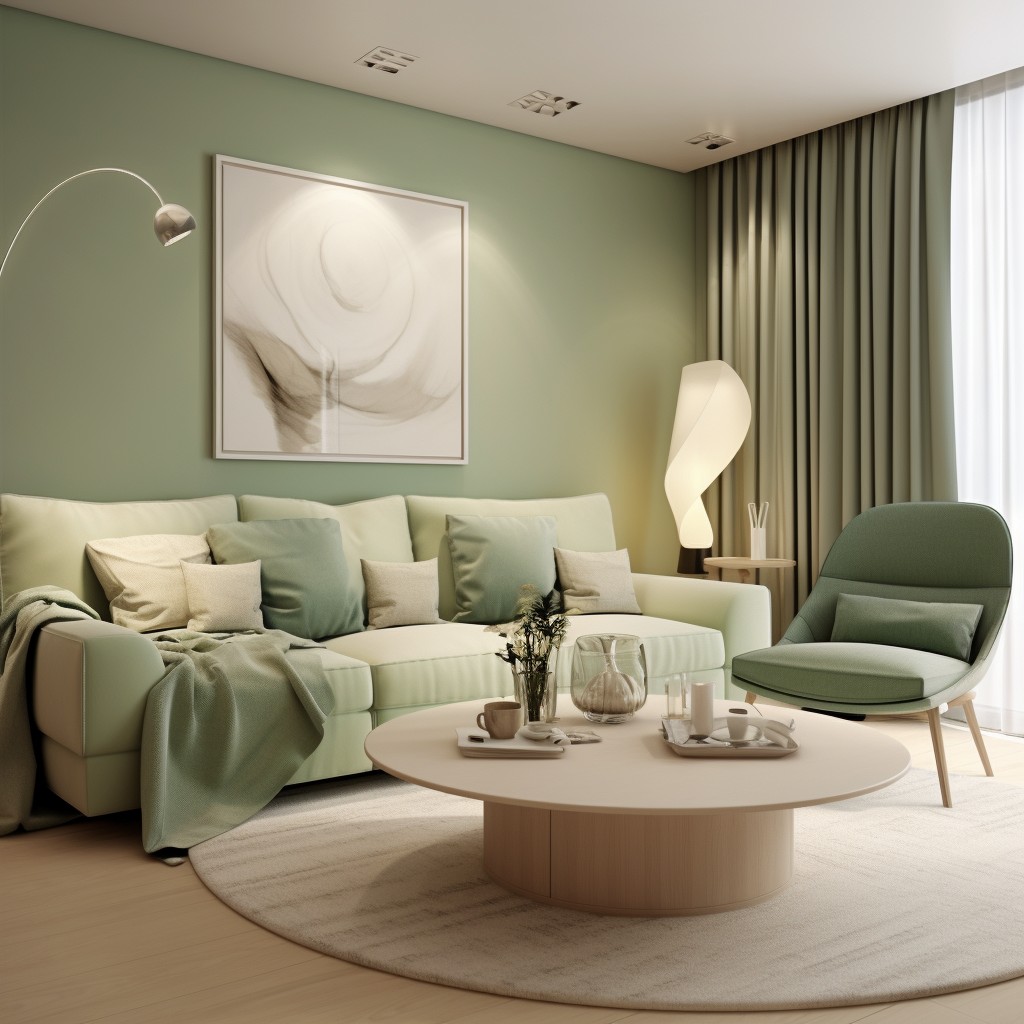 Pista Green Colour Combination For Your Space