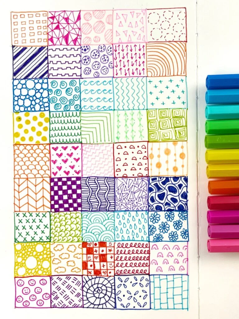 Share more than 180 drawing designs patterns - nanoginkgobiloba.vn