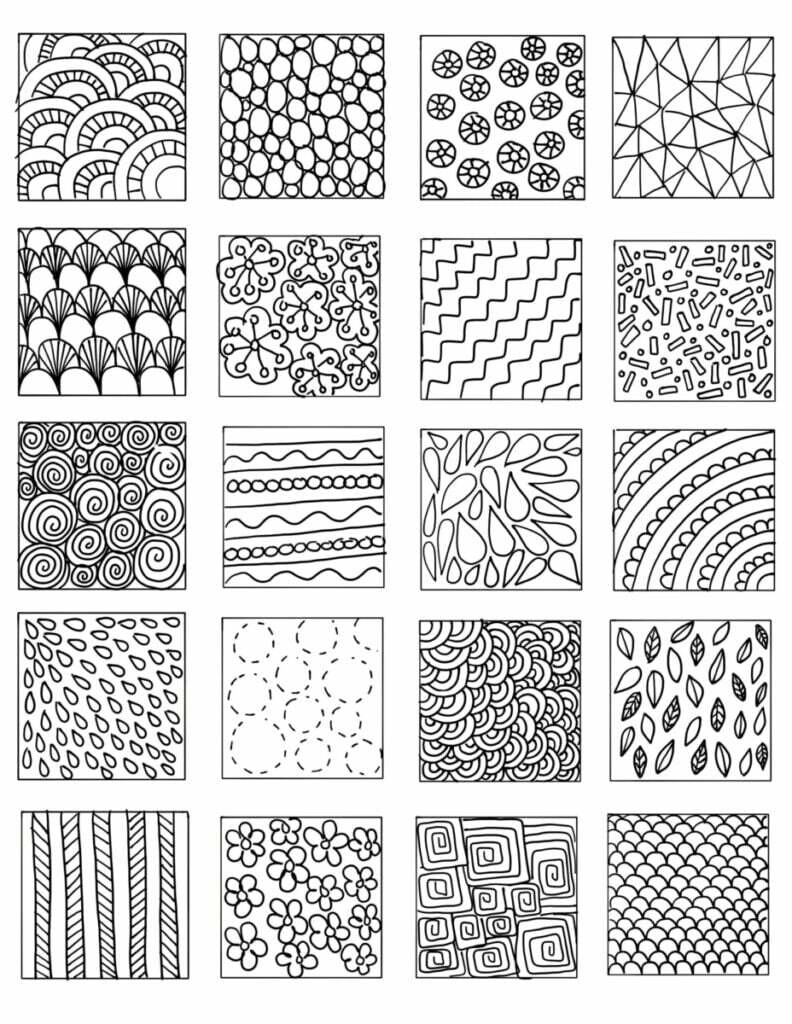 Line Pattern Drawing