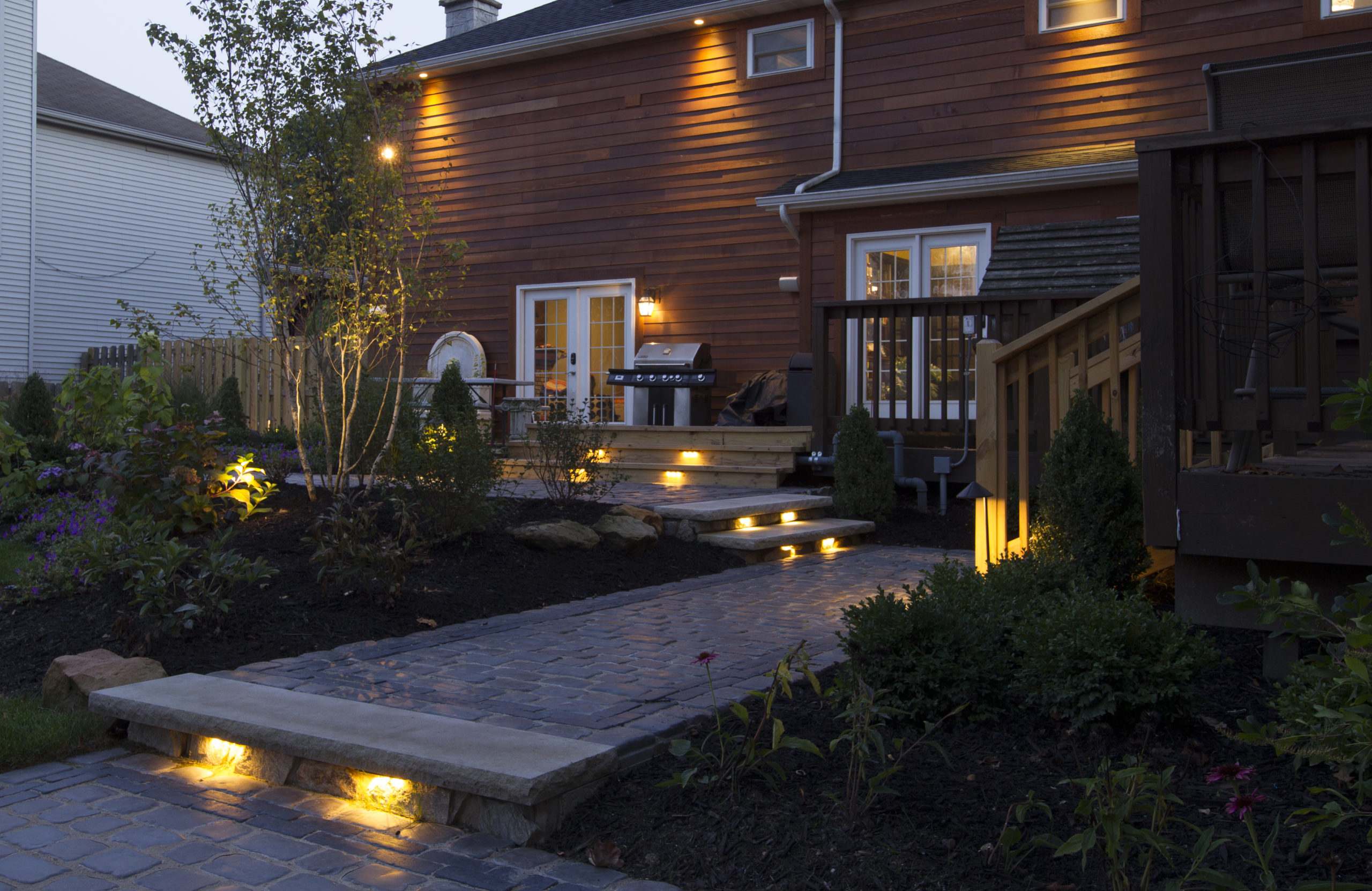 Landscape Lighting - Moscarino Landscape + Design