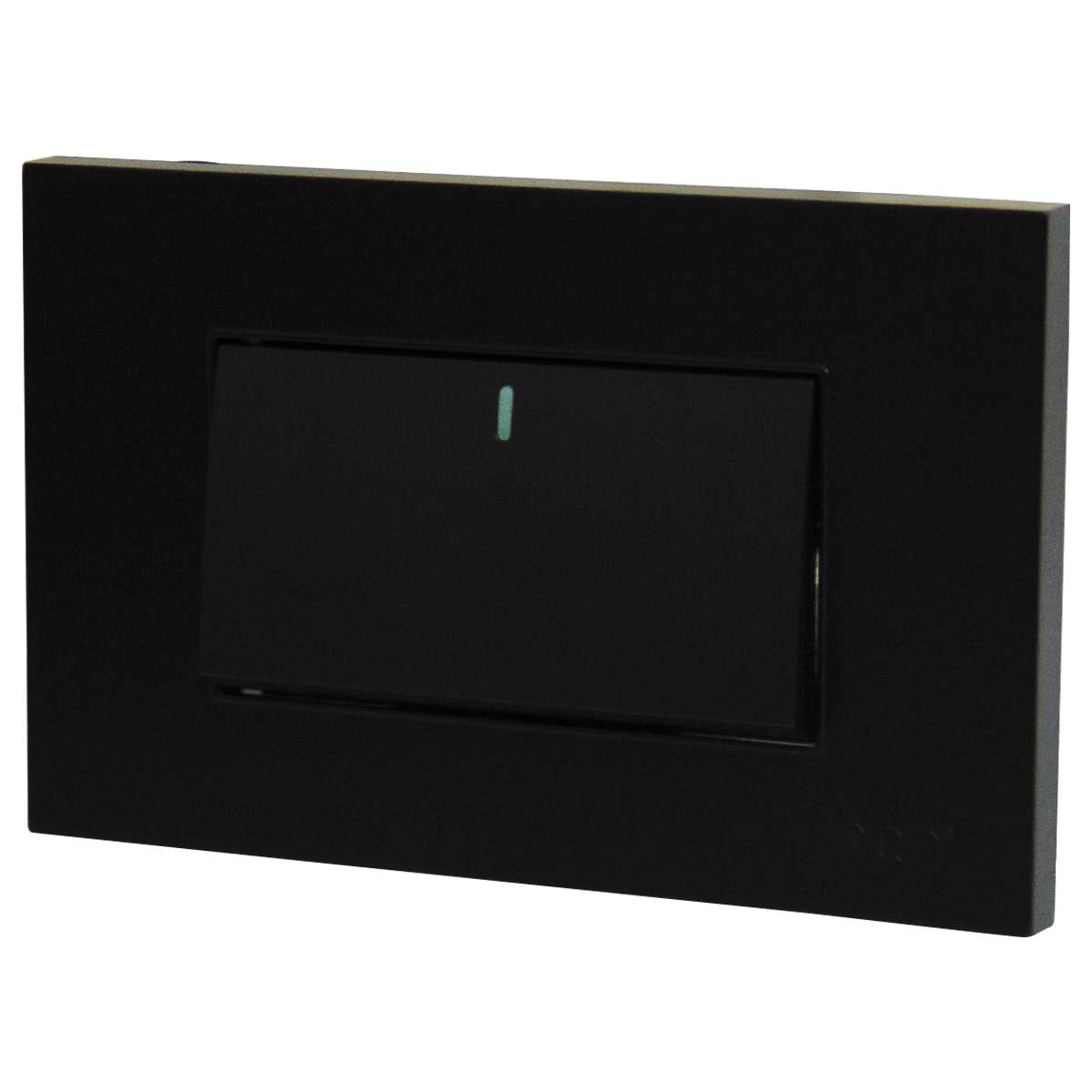INTERRUPTOR SWITCH SIMPLE TROEN (PRENDE Y APAGA) NEGRO – Ctronic Security C.A