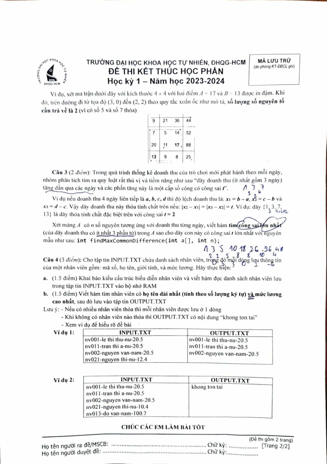 [PDF]Nhập Môn Lập Trình - Đh Khoa Học Tự Nhiên Hcm - Đề Thi Nhập Môn Lập Trình 2023-2024.Pdf