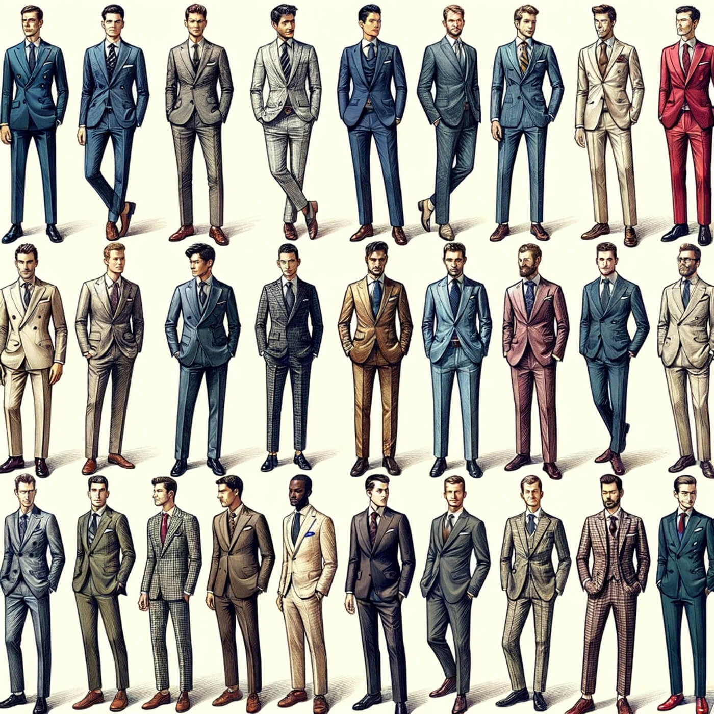 29 Types Of Suits For Men: The Guide To Suit Styles - Hockerty