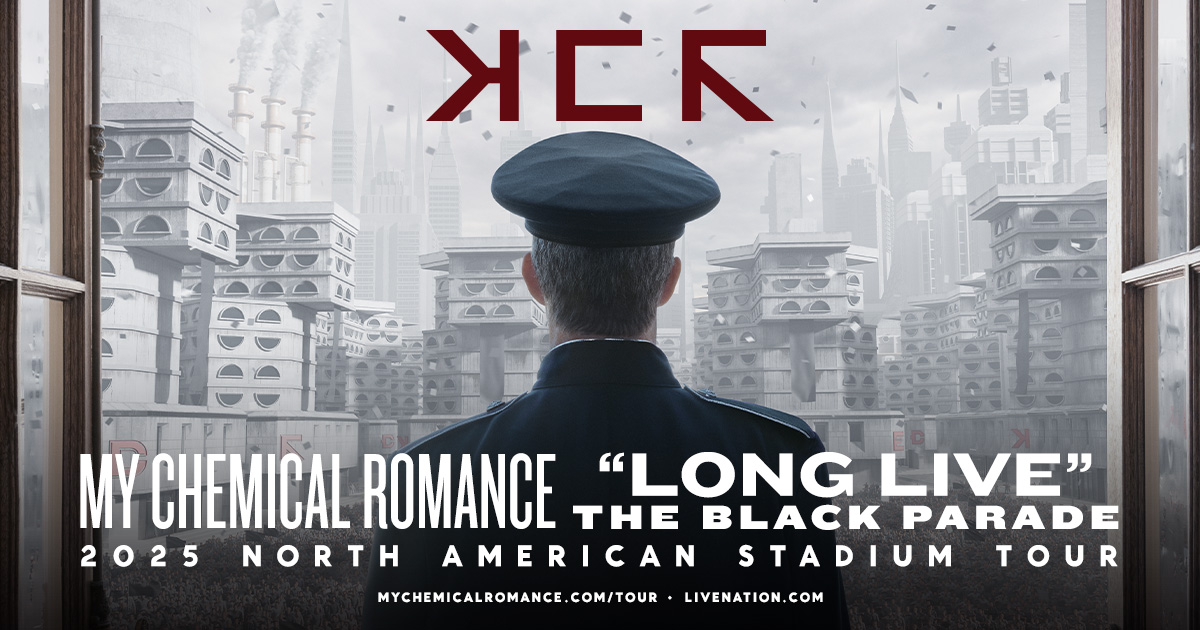 My Chemical Romance Announce Summer 2025 North American Stadium Tour - Rocked