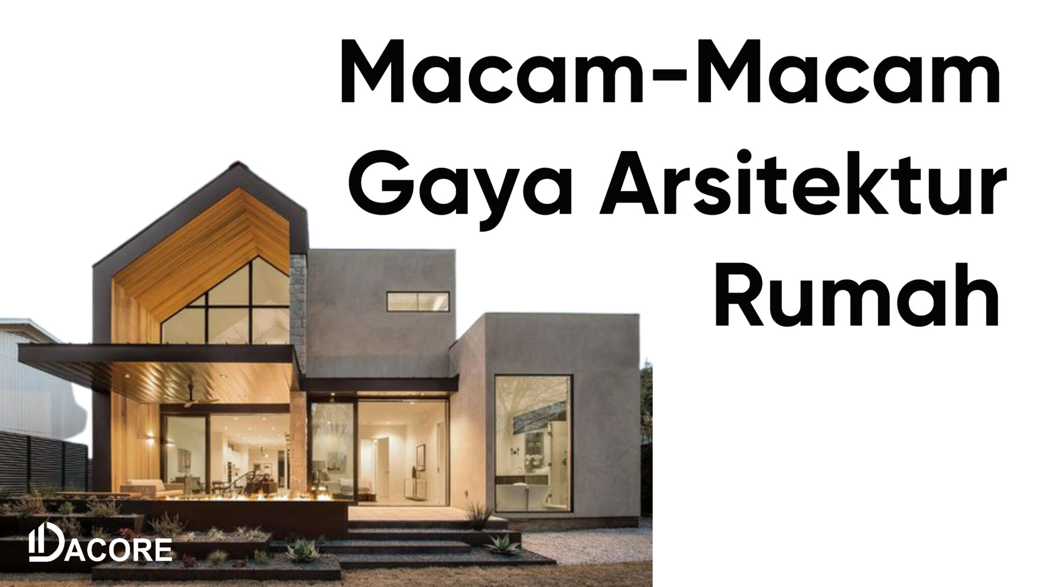 Macam Macam Arsitektur - Perumperindo.co.id