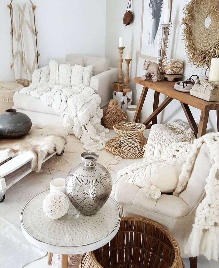 Living Room Ideas Boho Chic at Linda Daniel blog