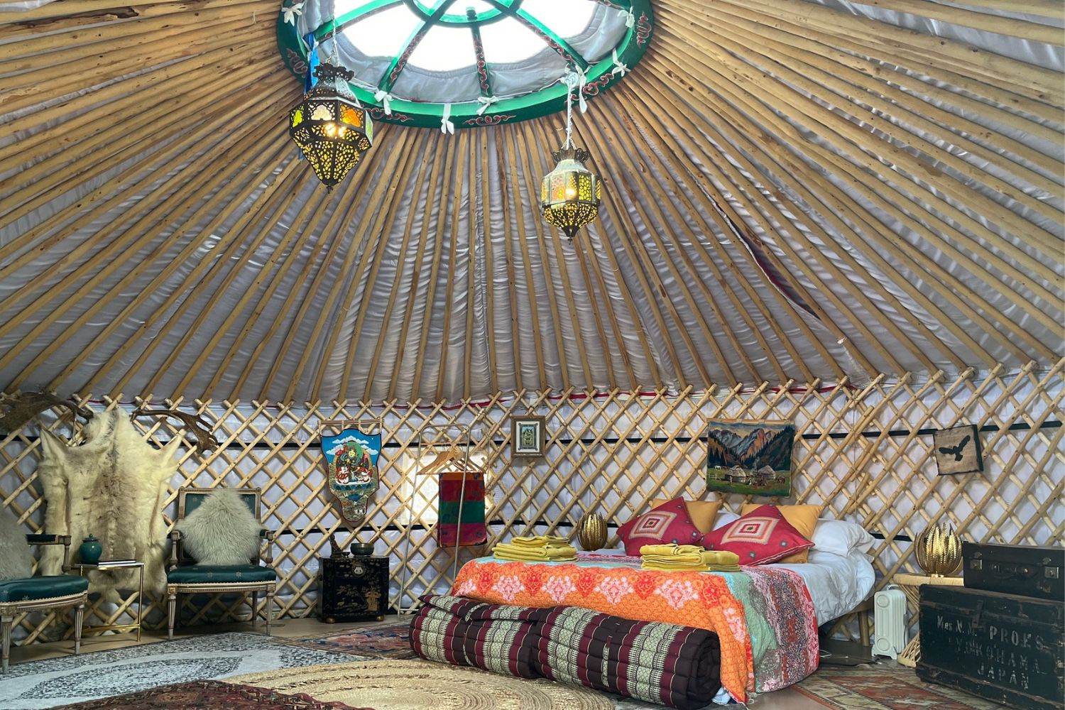 Stay: The Yurt At The Garden House, Fittleworth - Sussex| Muddy Stilettos