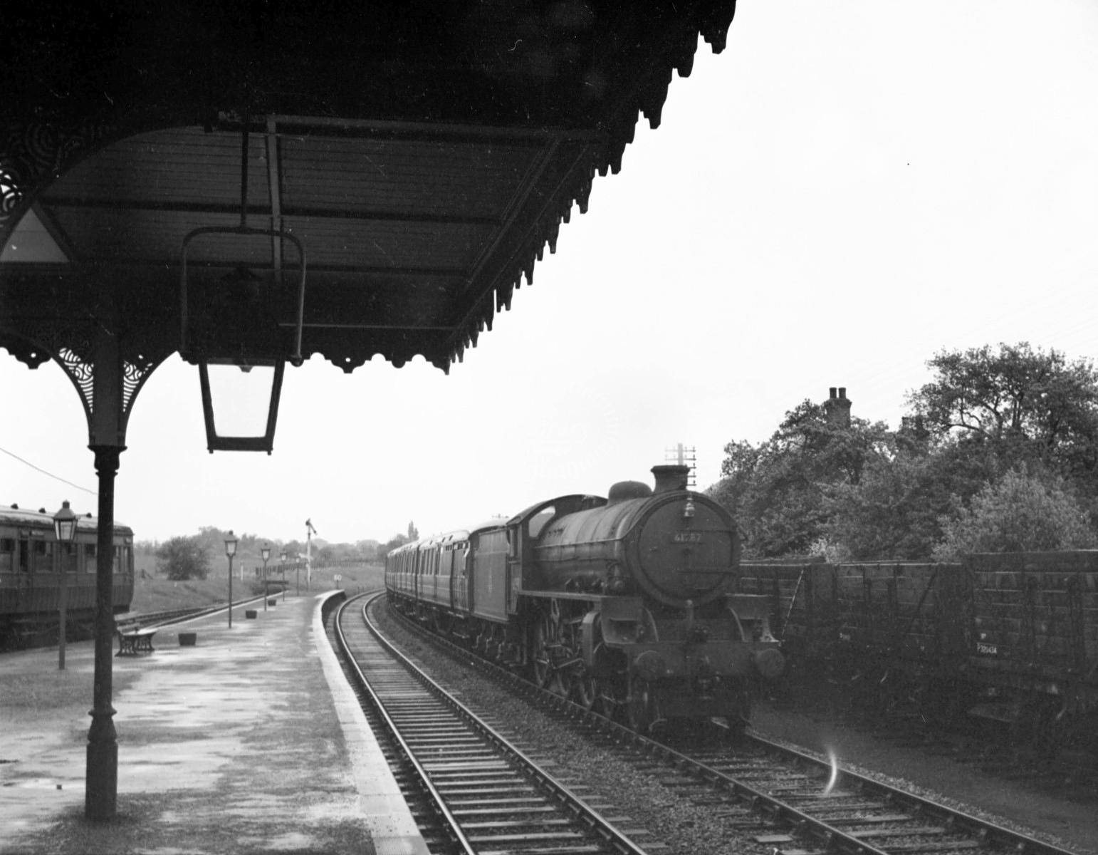 The Transport Library| British Railways Steam Locomotive At Elsenham;LNER In 1951 - 61287 Loco...