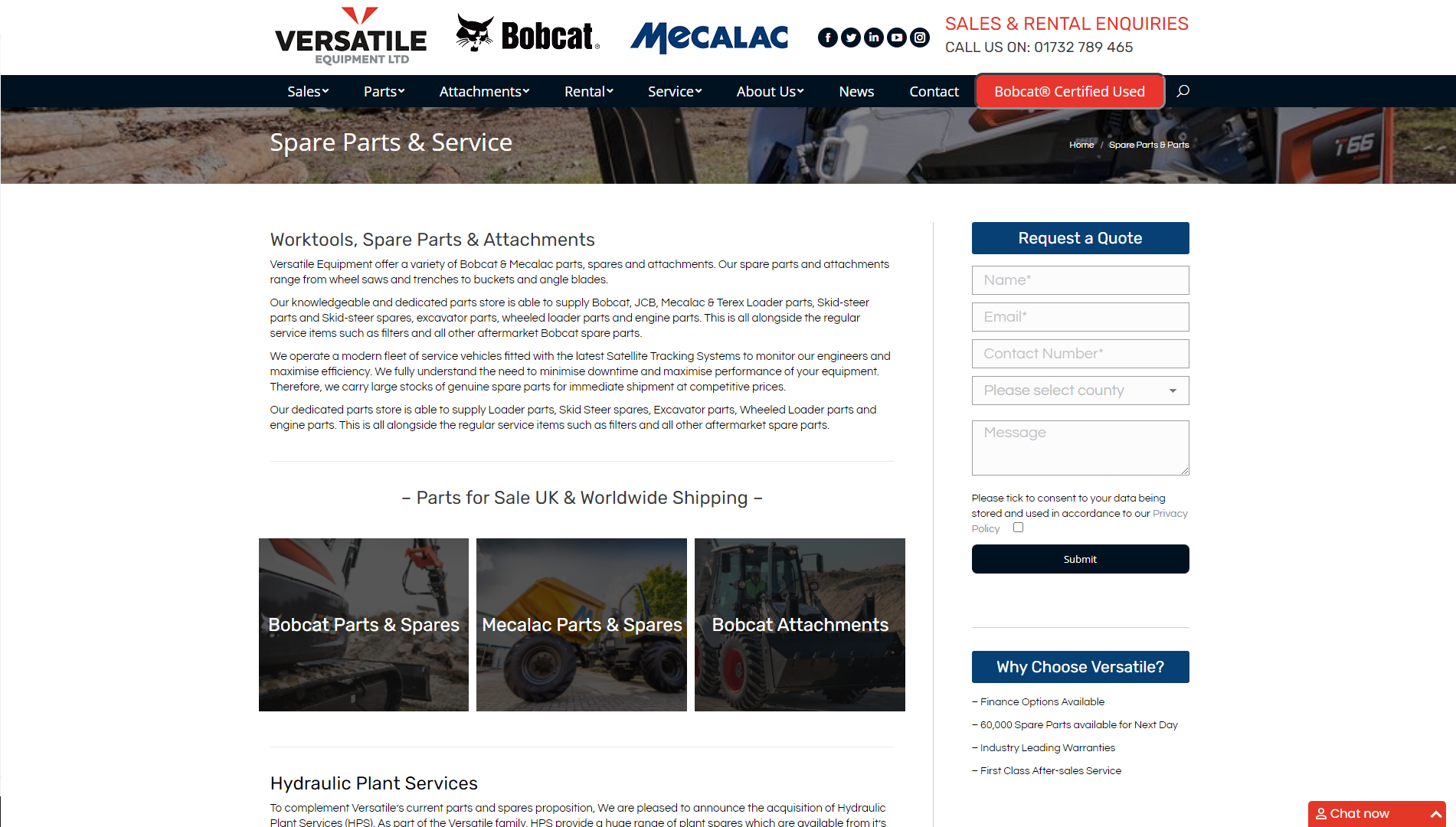 Versatile Equipment - Digital Web Kent