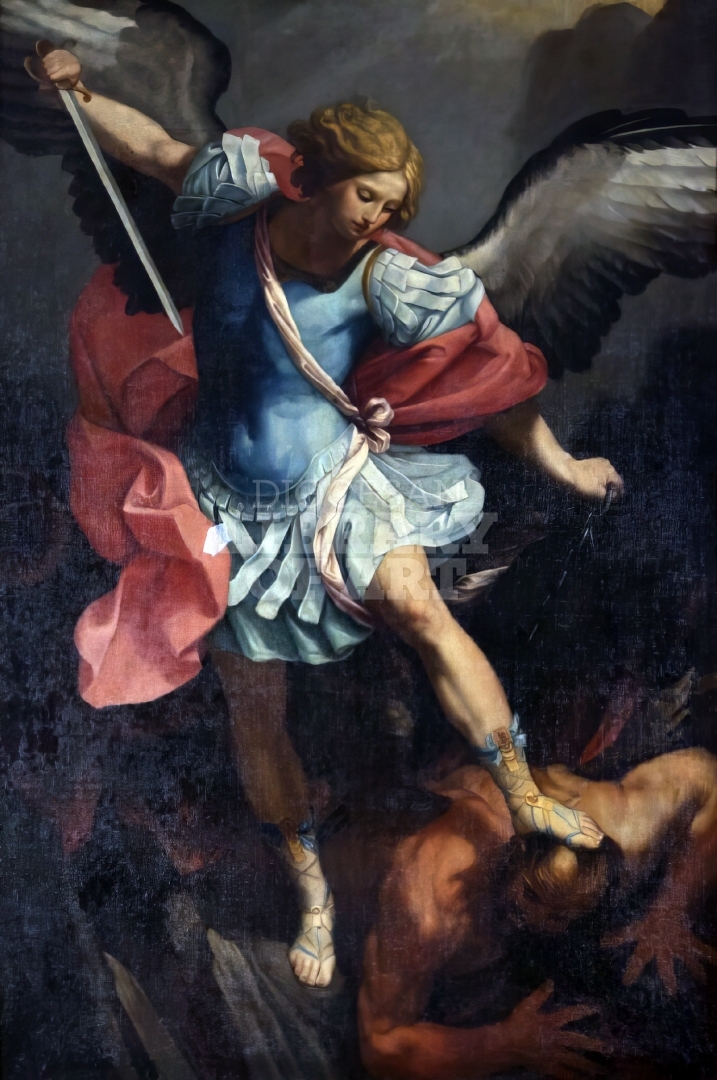Diocesan Library Of Art - The Archangel Michael Defeating Satan