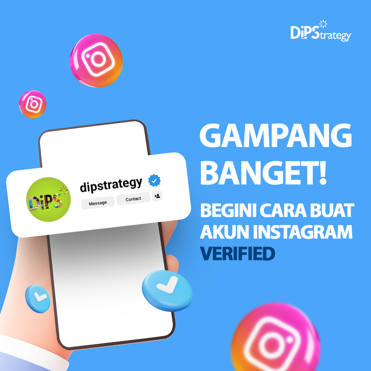 Gampang Banget! Begini Cara Buat Akun Instagram Verified