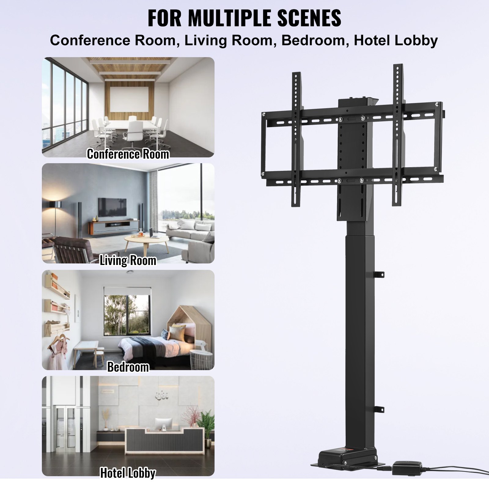 VEVOR Motorized TV Lift Stroke Length 39.4 Inches Manual - VEVOR Blog