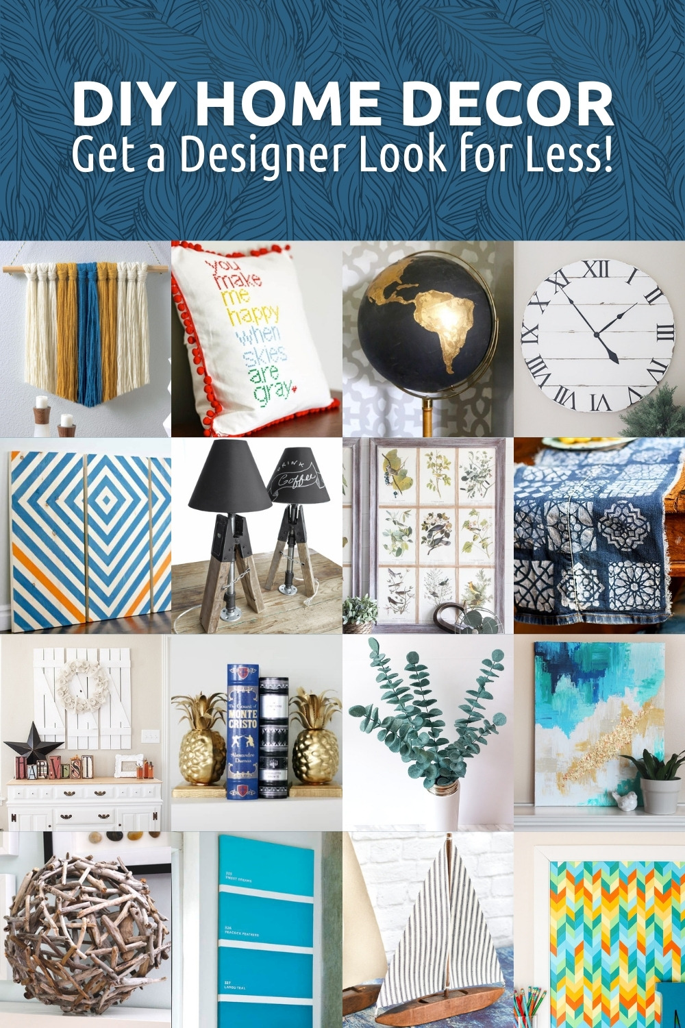 10 ý tưởng đơn giản easy diy home decor cho ngôi nhà của bạn