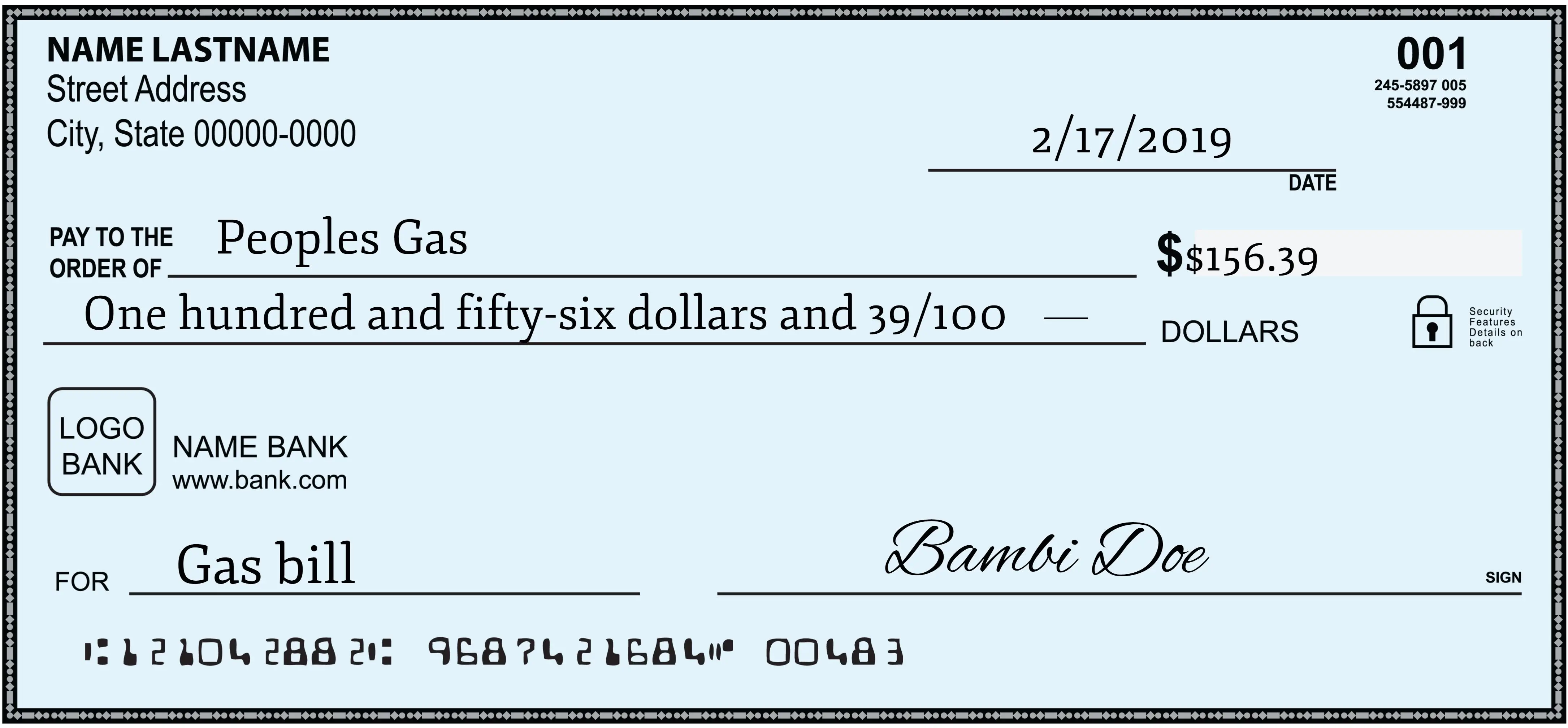 How To Write A Check| Finder.com