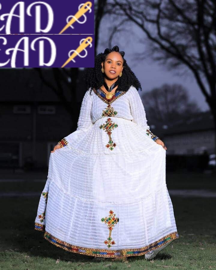 Eritrean And Ethiopian Habesha Traditional Dress East Afro, 51% OFF