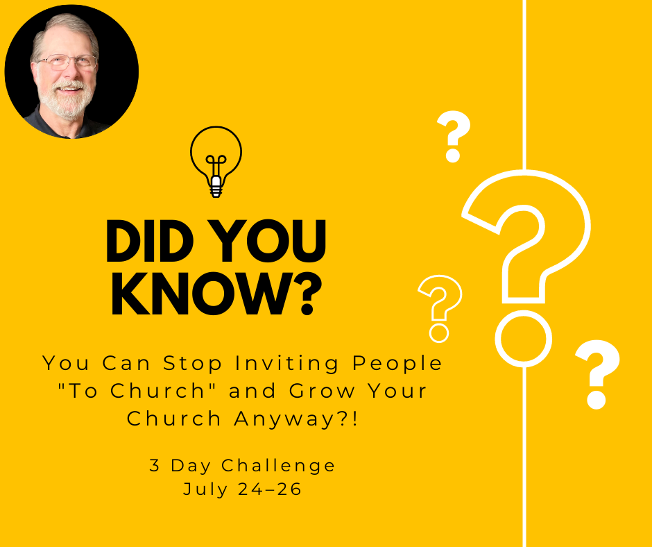 Stop Inviting People To Church... And Grow Your Church Anyway - The Effective Church Group