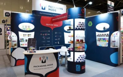 Delightful 4m X 3m Exhibition Stand For Packaging Mode