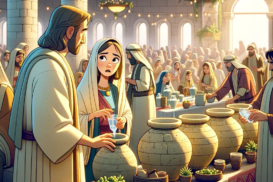 Jesus Turns Water Into Wine - Faithful Parables
