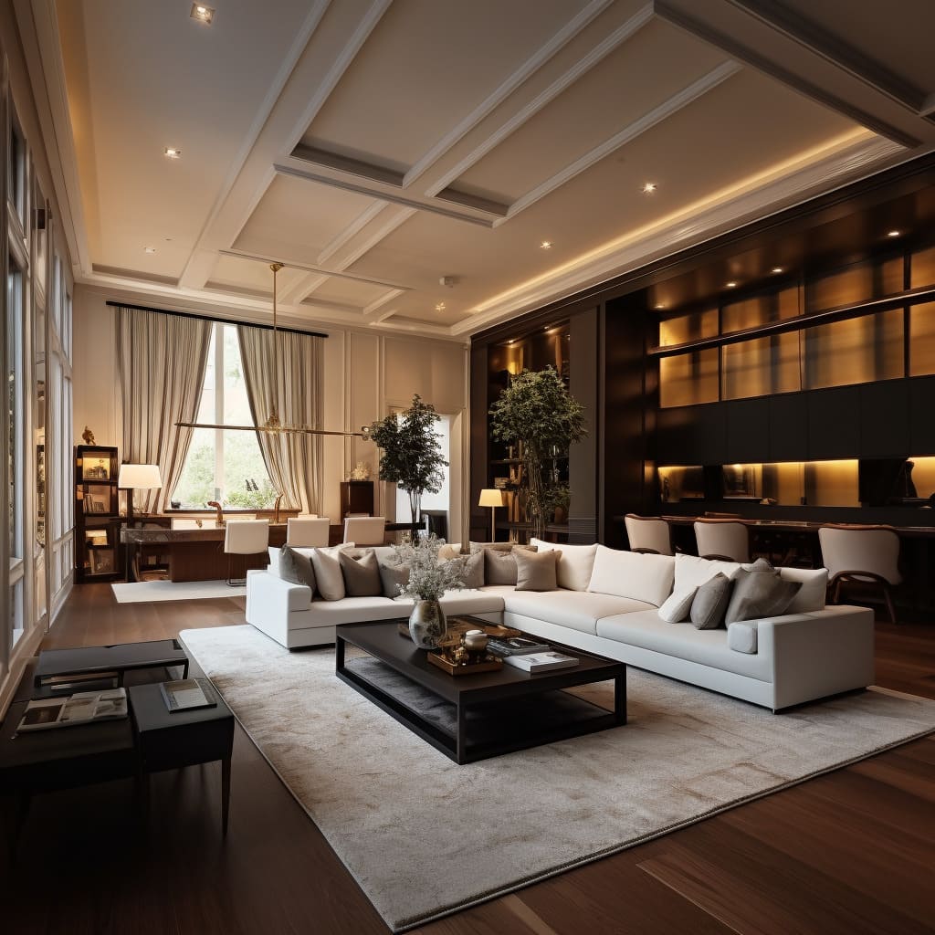 Luxury Living Room Interior Design | Cabinets Matttroy