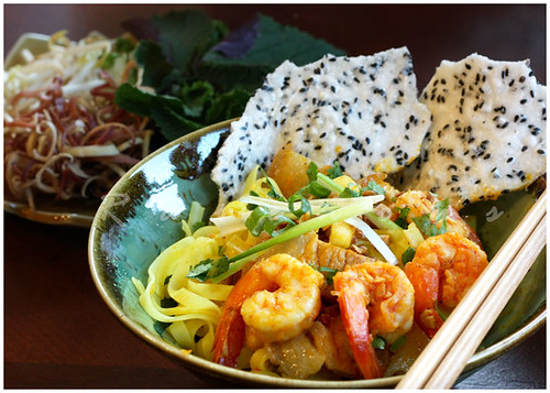 Mi Quang (Vietnamese Tumeric Noodles From Quang Nam)