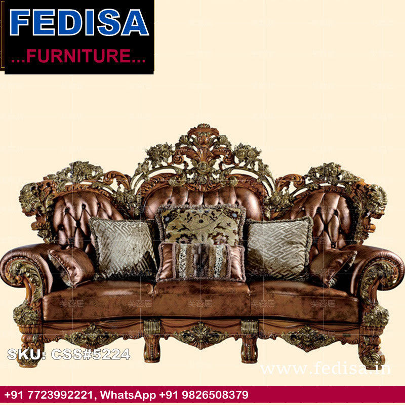 Luxury Classic Sofa Set Tufted Sofa Set White Leather Sofa Set L Shape Sofa Price