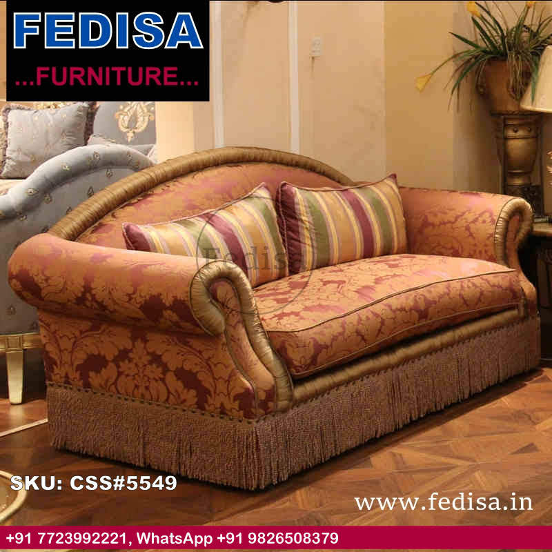 Luxury Classic Sofa Set Maharaja Style Sofa Black Velvet Sofa Set Ivory Sofa Set
